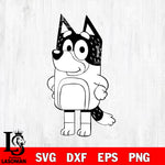 Bluey svg dxf eps png file, Digital Download , Instant Download