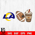 Fall Season Leopard Los Angeles Ramssvg, NFL svg eps dxf png file, Digital Download , Instant Download