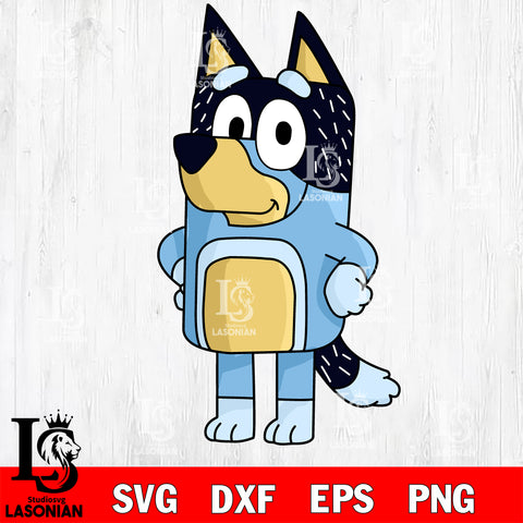 Bluey svg dxf eps png file, Digital Download , Instant Download