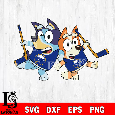 Bluey Buffalo Sabres svg dxf eps png file, Digital Download , Instant Download