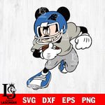 Disney Mickey Mouse Carolina Panthers svg dxf eps png, Digital Download , Instant Download