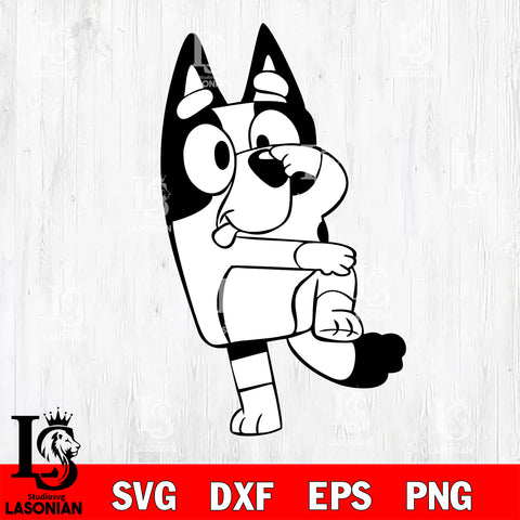 Bluey svg dxf eps png file, Digital Download , Instant Download