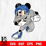 Disney Mickey Mouse Detroit Lions svg dxf eps png, Digital Download , Instant Download