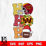 Washington Commanders hohoho svg dxf eps png, Digital Download , Instant Download
