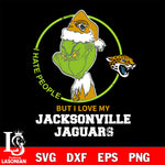 I hate people but i love my Jacksonville Jaguars svg, NFL svg eps dxf png file, Digital Download , Instant Download