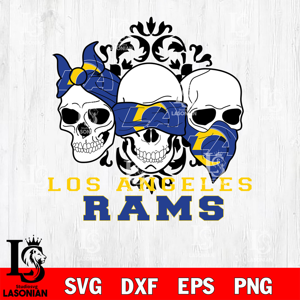 Los Angeles Rams svg eps dxf png file, digital download , Instant Down ...