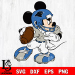 Disney Mickey Mouse Carolina Panthers svg dxf eps png, Digital Download , Instant Download