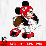 Disney Mickey Mouse Kansas City Chiefs svg dxf eps png, Digital Download , Instant Download