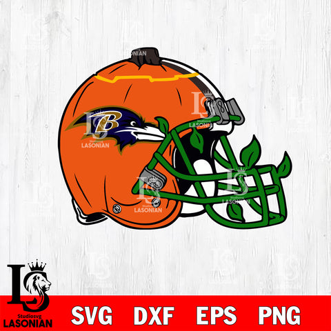Baltimore Ravens helmet halloween svg, NFL svg eps dxf png file, Digital Download , Instant Download