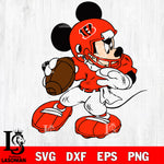 Disney Mickey Mouse Cincinnati Bengals svg dxf eps png, Digital Download , Instant Download