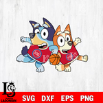 BLUEY Detroit Pistons svg eps dxf png file, Digital Download, Instant Download