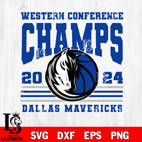 Western conference champs svg ,Dallas Mavericks champion svg eps dxf png file, Digital Download, Instant Download
