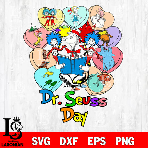 Dr seuss svg, cat in the hat svg,Dr seuss Day svg eps dxf png file, Digital Download,Instant Download