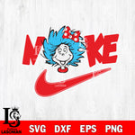 Dr seuss day svg, cat in the hat svg, Nike dr seuss 2 svg eps dxf png file, Digital Download,Instant Download