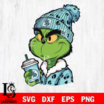 Boujee grinch Seattle Kraken svg dxf eps png file, Digital Download , Instant Download