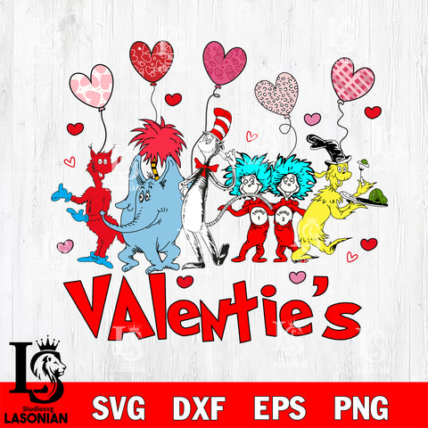 Dr seuss Valentine svg , dxf, eps ,png file, digital download,Instant Download