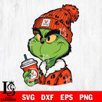 Boujee grinch VIRGINIA CAVALIERS svg eps dxf png file, Digital Download