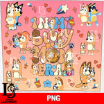 In My Bluey Mom Era 5 png , bluey bingo png file, Digital Download, Instant Download