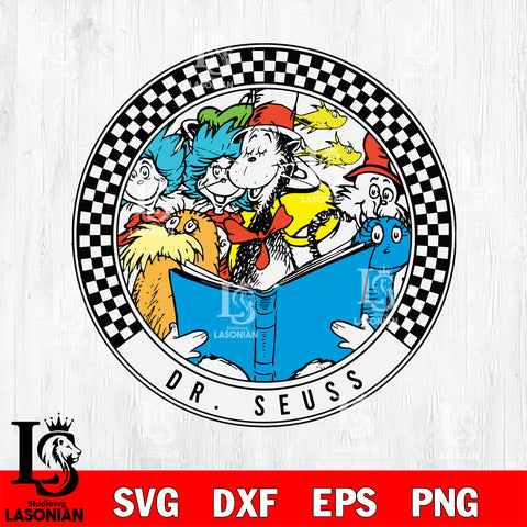 Dr seuss svg eps dxf png file, Digital Download,Instant Download