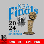 Dallas Mavericks 2024 NBA Finals svg eps dxf png file, Digital Download, Instant Download