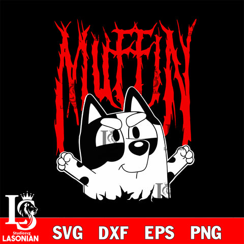 Muffin Bluey svg , Bluey bingo svg Svg eps dxf png file, Digital Download, Instant Download