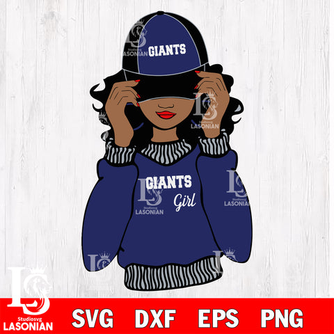 New York Giants girls svg eps dxf png file, digital download , Instant Download