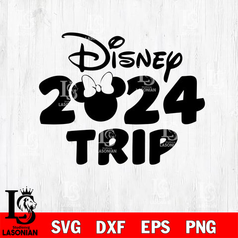 Disney 2024 trip svg eps dxf png file, Digital Download, Instant Download