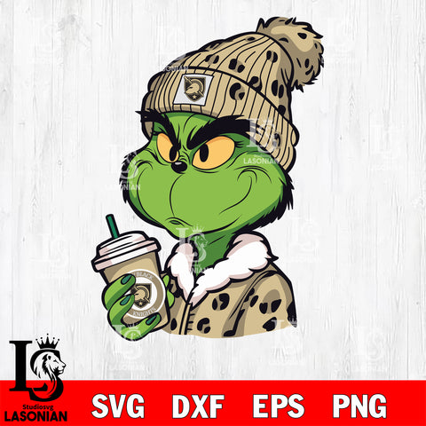 Boujee grinch ARMY BLACK KNIGHTS svg eps dxf png file, Digital Download