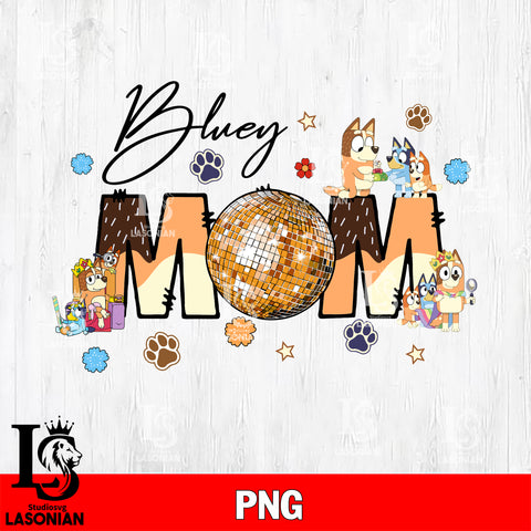 Bluey Bingo Png, Bluey Mom png file, Digital Download, Instant Download