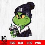 Boujee grinch San Diego Padres svg eps dxf png file, Digital Download, Instant Download