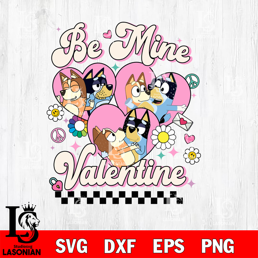 Bandit And Chilli SVG DXF EPS PNG Cut Files