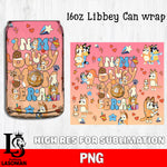 In My Bluey Mom Era glass png, bluey bingo png file, Digital Download, Instant Download, 16oz libbey can wrap