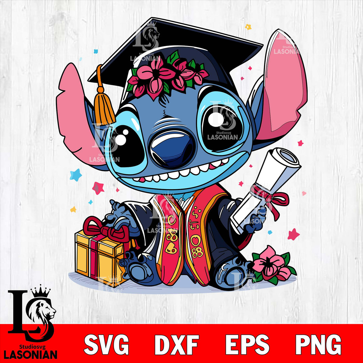 stitch graduation – lasoniansvg