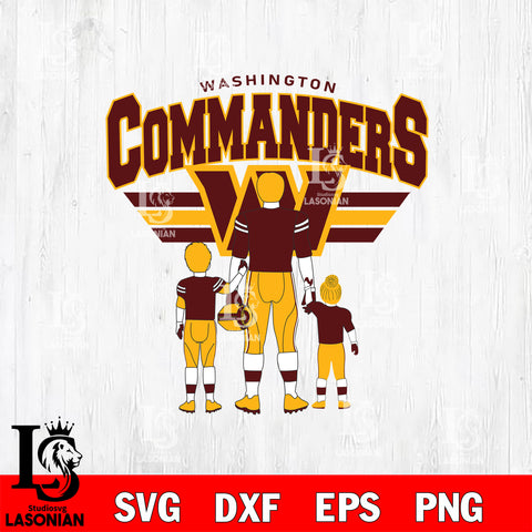 Best dad ever wasington commanders SVG DXF EPS PNG FILE, File Cut, Digital Download,Instant Download, Silhouette, Cricut
