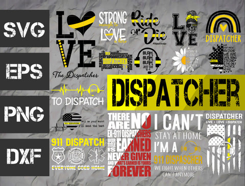 10 bundle Dispatcher vector random new svg eps dxf png file