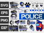 14 bundle Police vector random new svg eps dxf png file
