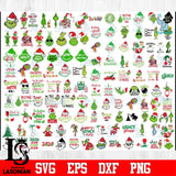 1500+ Grinch Bundle SVG, Grinch SVG, Grinch Cutting Image, Christmas Grinch svg eps dxf png file