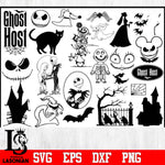 1500+ Nightmare Before Christmas SVG svg eps dxf png file