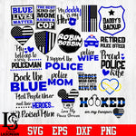 bundle Police vector random.bundle police svg eps dxf png file