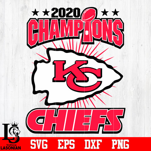2020 Champions Chiefs svg eps dxf png file