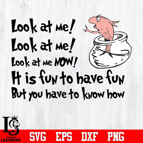 Look at me Svg Dxf Eps Png file