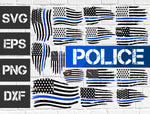 23 bundle Police vector random new svg eps dxf png file