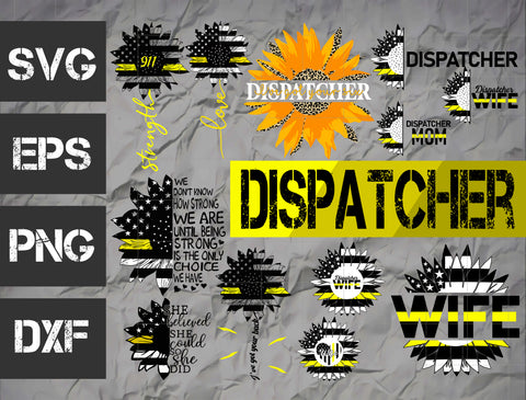 26 bundle Dispatcher vector random new svg eps dxf png file