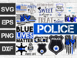 28 bundle Police vector random new svg eps dxf png file