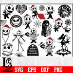 1500+ Nightmare Before Christmas SVG svg eps dxf png file