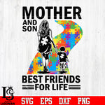 3 Mother and son best friends for life svg eps dxf png file