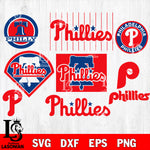 Philadelphia Phillies bundle svg, 450+ file Philadelphia Phillies SVG, png, dxf, eps,  clipart, logos, graphics, MLB svg , bundle MLB svg
