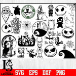 1500+ Nightmare Before Christmas SVG svg eps dxf png file