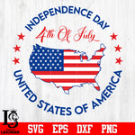 4th of july united states of america Independence Day svg eps dxf png file