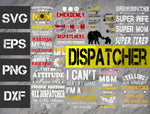 5 bundle Dispatcher vector random new svg eps dxf png file